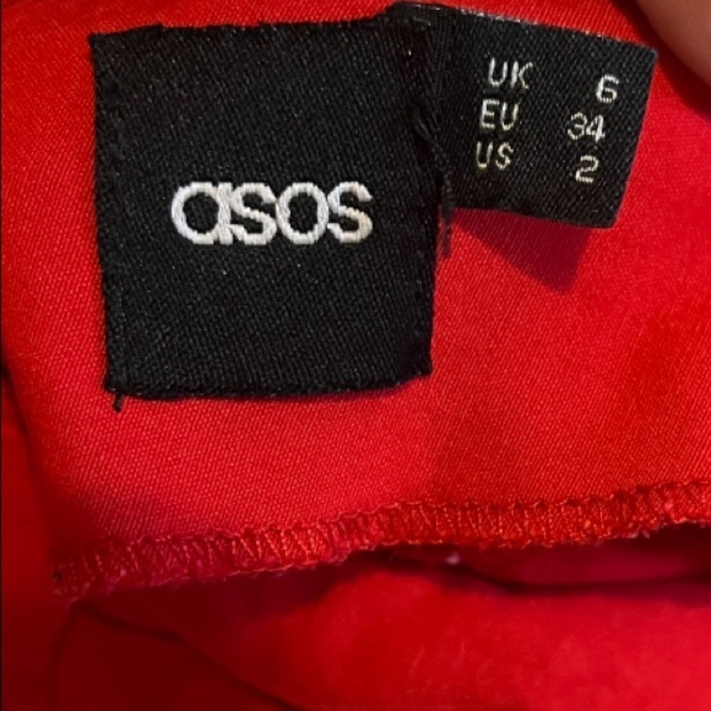 ASOS Red Dress - Picture 6 of 7